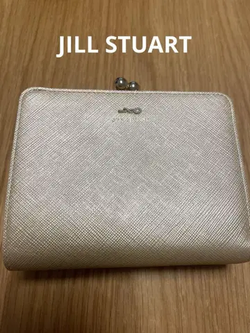 JILL STUART 골드 접이식 지갑 글로리아