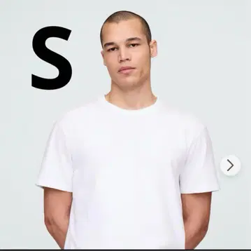 GAP 헤비웨이트 크롭 T셔츠 화이트 S