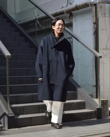mfpen (엠에프펜) JOHNSTON COAT navy