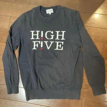 Jack Bunny!! HIGH FIVE 스웨터 네이비