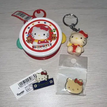 산리오 키티 레트로 4종 세트