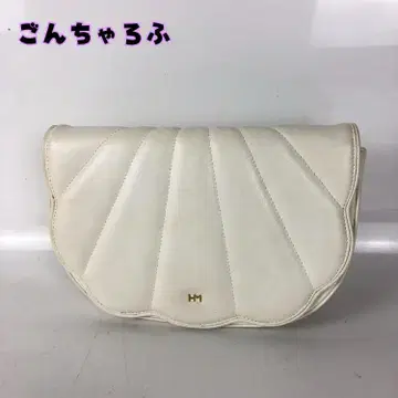 HANAE MORI 하나에모리 숄더백 화이트 여성용