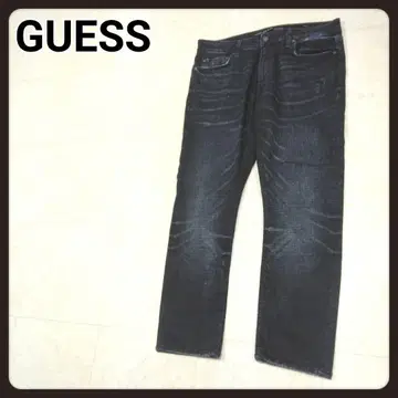 게스 스키니 데님 36 청바지 남성용 GUESS