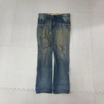 00'vintage 데님 데미지 있음 아카이브 그런지 4y2k