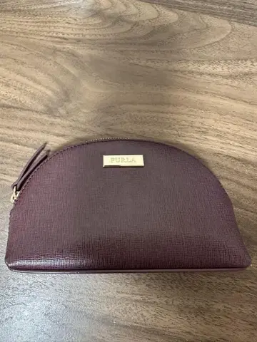 FURLA 버건디 파우치