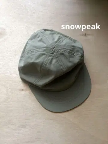 Snow Peak 캡