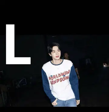 새상품 BTS Jin RUNSEOK TOUR 코야  긴팔 티셔츠