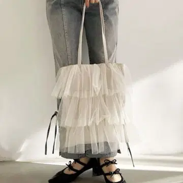 튤 티어드 토트