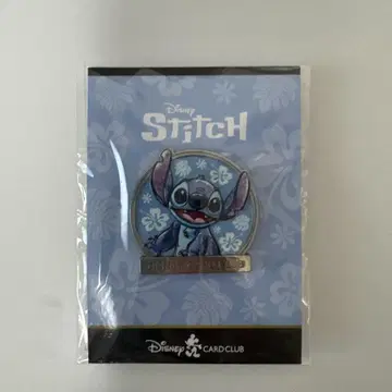Disney CARD CLUB 스티치 핀 배지