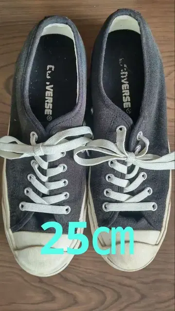 CONVERSE Jack Purcell 블랙 25cm