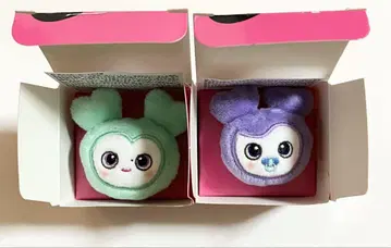 TWICE 미나 사나 랜덤 봉제 인형 반지 미사용 새상품 세트