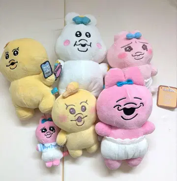 빤쮸토끼, 뇸뇸이, 키미마로 봉제 인형 6종 세트