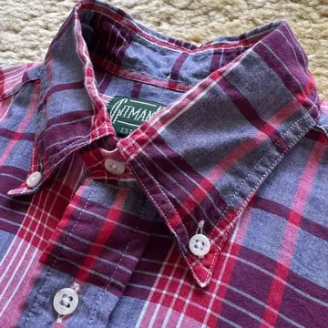 정가 22,800엔 gitman vintage 깃트만 빈티지 셔츠