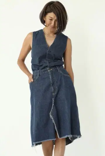 MADISONBLUE 5POCKET REMAKE A-LINE 스커트