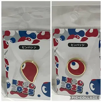 오사카 간사이 만박 미야쿠미야쿠 코미야쿠 핀 배지 핀즈 만박 빨간색 ID