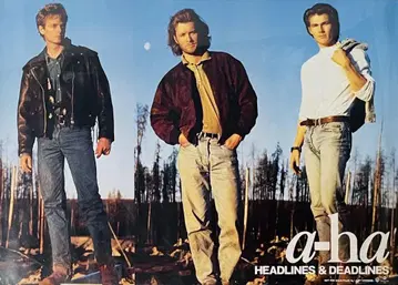 a-ha The Hits of A-ha ] 고지 B2 포스터