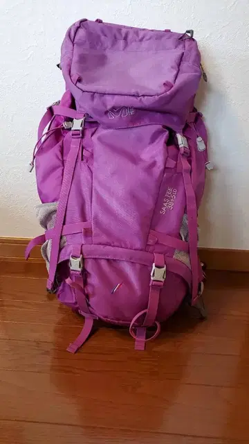 MILLET 백팩 퍼플 SAAS FEE 38+5 LD