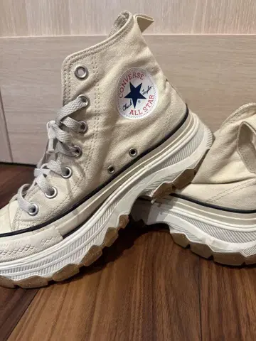 통굽 converse 스니커즈/white