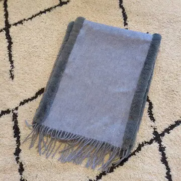 FURLA 블루 그레이 머플러