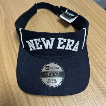 NEW ERA 바이저 네이비 ONE SIZE