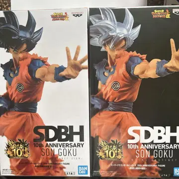 SDBH 10th ANNIVERSARY 손오공 피규어 2개