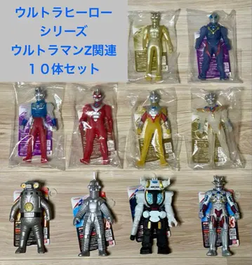 울트라맨 Z 소프트 비닐 한정품 포함 10점 제트 제로 지드 특공기 등