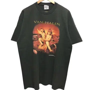 90s VAN HALEN 밸런스 투어 셔츠 XL 양면