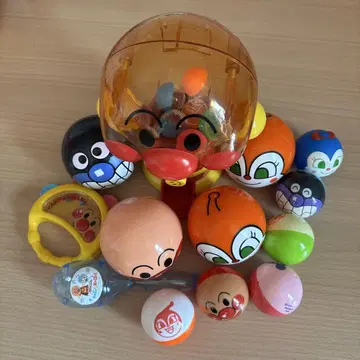 호빵맨 신나는 가챠 굴러라 묶음 판매