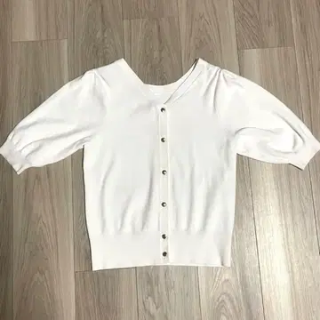 [ PLST ] 가디건 (화이트)