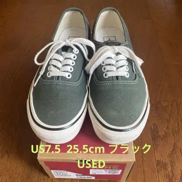 vans 애너하임 오센틱 44DX 블랙 25.5 US7.5