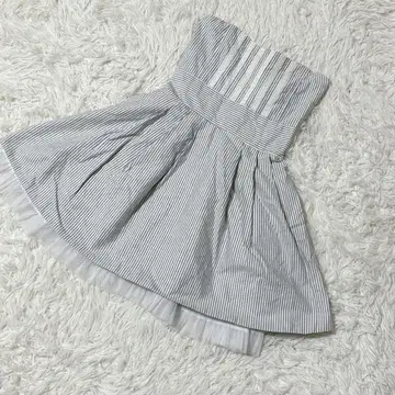 [ c6046 ] 새상품급 LagunaMoon 튜닉 그레이 플레어 레이스