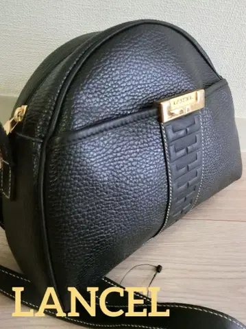 란셀 Lancel 가죽제품 가죽 숄더백 블랙