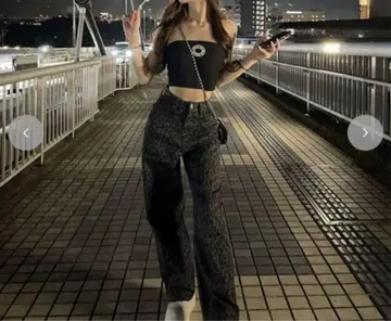 ( Shoko x SUREVE ) 레오파드 무늬 팬츠 58 사이즈