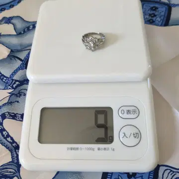 다이아몬드, 플라티나 반지 9g