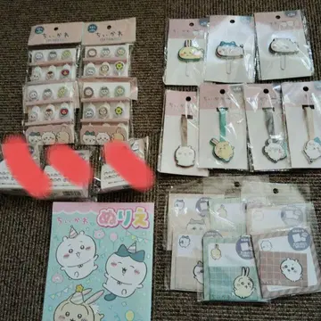 치이카와 (먼작귀) 캐릭터 굿즈 세트 18점 미개봉 새상품