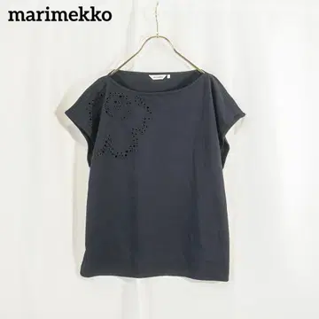 새상품급 마리메꼬 우니코 아이레트 티셔츠 프렌치 슬리브 S 사이즈