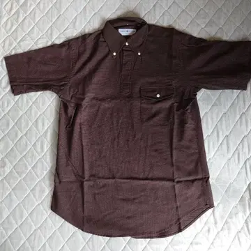EVISU YAMANE DELUXE 반팔 셔츠 브라운 38