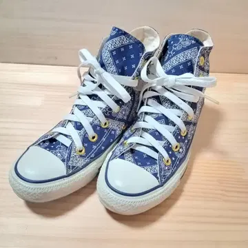 컨버스 x X-girl 콜라보 하이컷 23.5cm