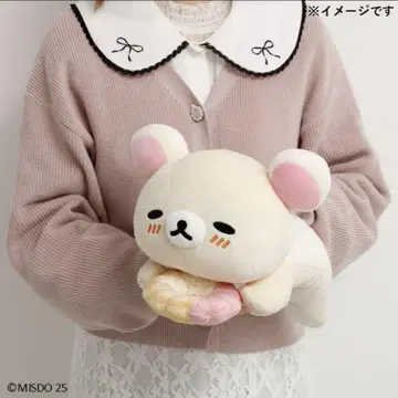도넛 마쿠마쿠 쿠션 리락쿠마 x 미스터도넛 코리락쿠마