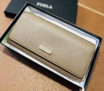 [ 부속품 포함 ] FURLA 베이지 장지갑