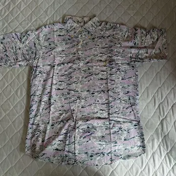EVISU YAMANE DELUXE 꽃무늬 반팔 셔츠 40