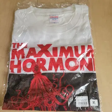 맥시멈 더 호르몬 T셔츠 옥토퍼스 XL 화이트