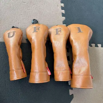 가죽풍 골프헤드커버 4개 세트 U F F I
