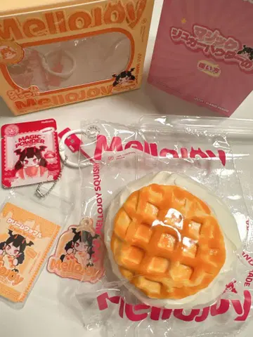 새상품 mellojoy 크림 와플 마루 단품