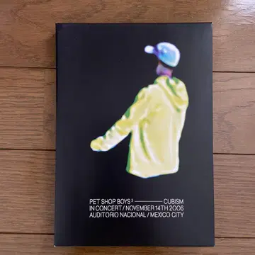 PET SHOP BOYS CUBISM IN CONCERT DVD 일본반