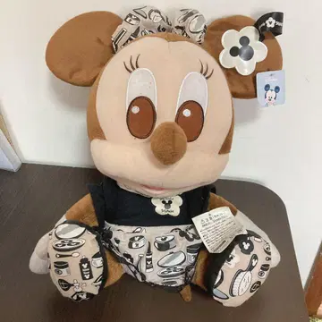 Disney baby 미니 봉제 인형 브라운 레어