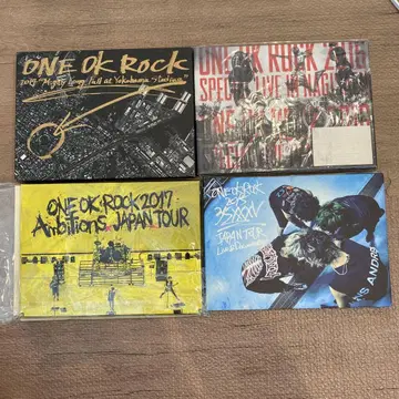 ONE OK ROCK 라이브 DVD 4개 세트