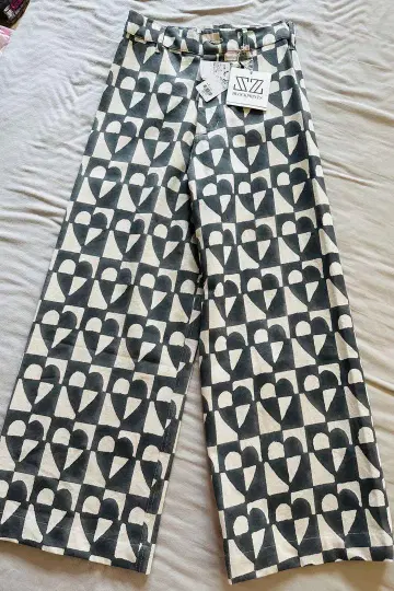 BLOCKPRINTS 블록 프린트 팬츠 S