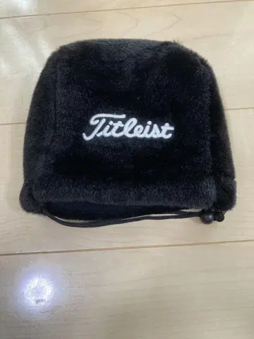 Titleist 골프헤드커버 블랙 퍼