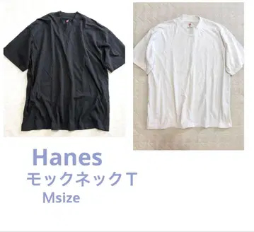 BIOTOP Hanes 모크넥 T M 2색 세트